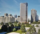 1-комн, 54кв м, этаж 16/30 