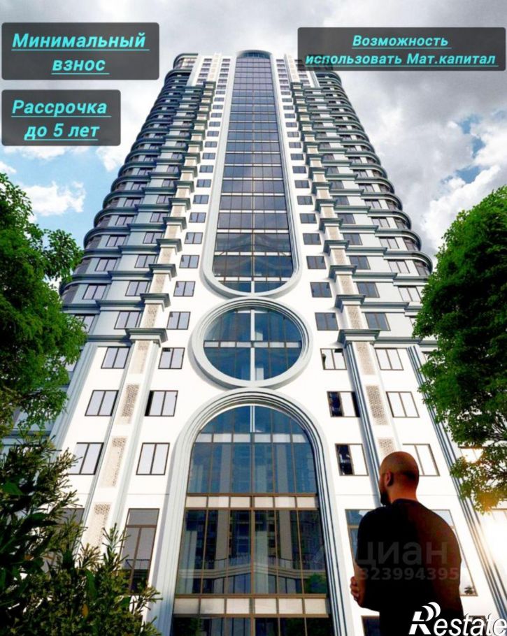 1-комн квартира пр-кт им В.В.Путина, 1а,  д. 1а