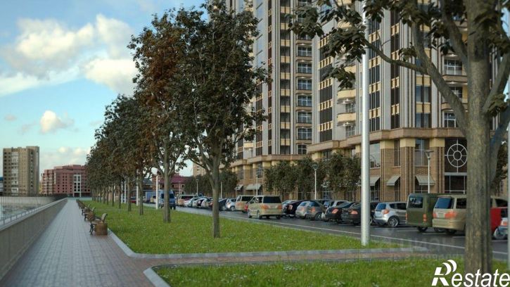 1-комн квартира в новом доме ул Довлитмирза Хочкаевича Хачукаева, 203,  д. 203